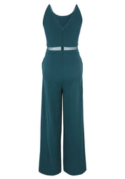 Jumpsuit mit seitlichen Taschen - 5584-Mystic Emerald - Grün