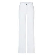 Jeans Wide Leg - D010 white denim - Weiß