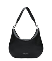 Schultertasche Alessa Hobo - 9999-GREY/BLACK - Schwarz