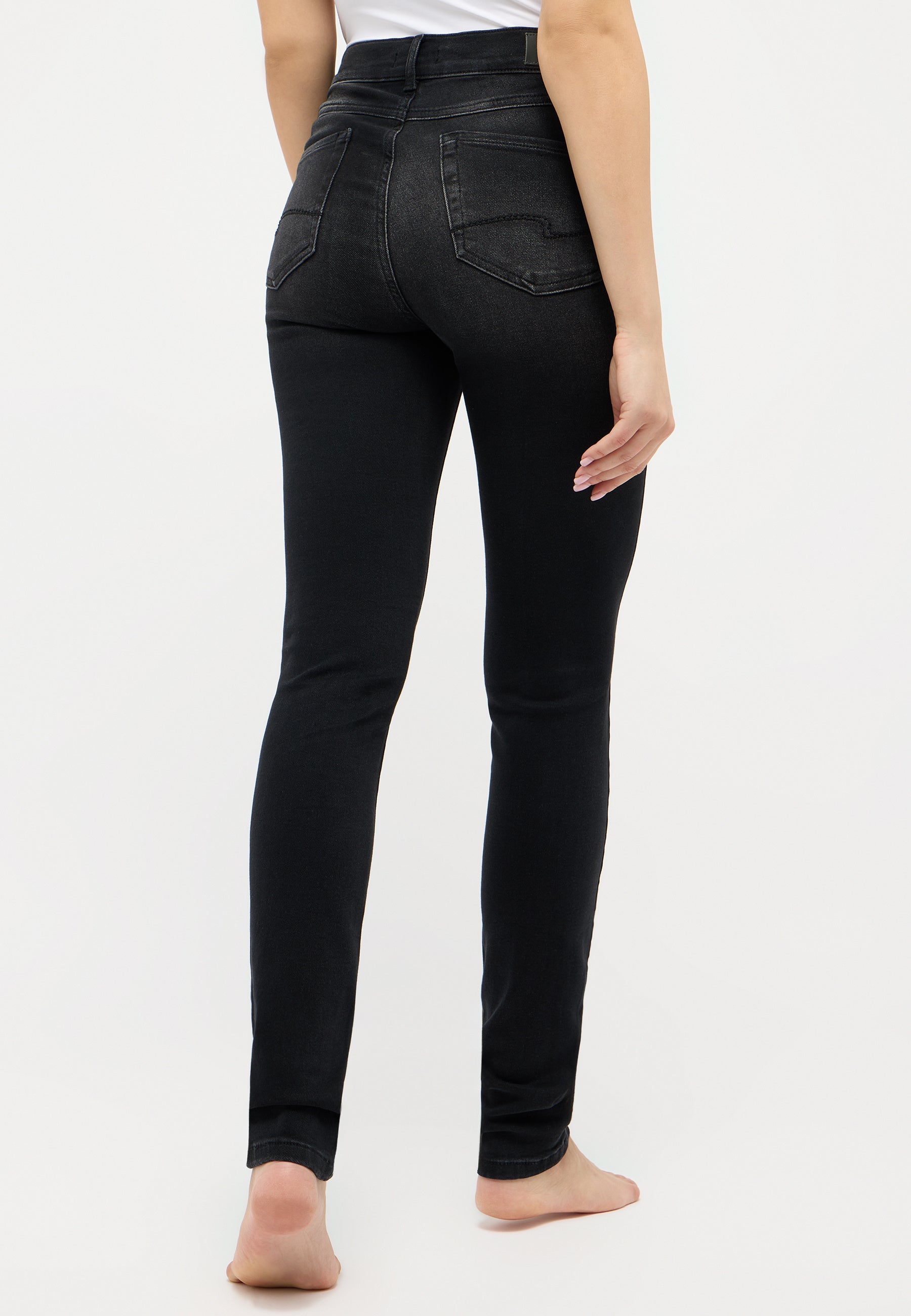 Jeans Skinny - 1058-black used - Schwarz