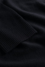 Strickpullover aus Schurwolle - 404 - Blau