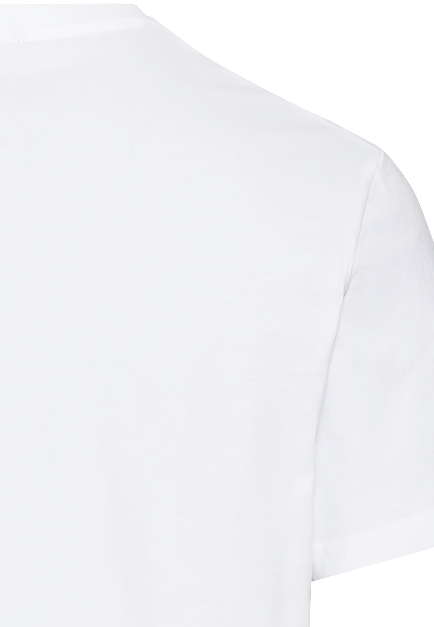 T-Shirt aus Baumwolle - 01-White - Weiß