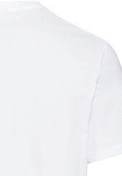 T-Shirt aus Baumwolle - 01-White - Weiß