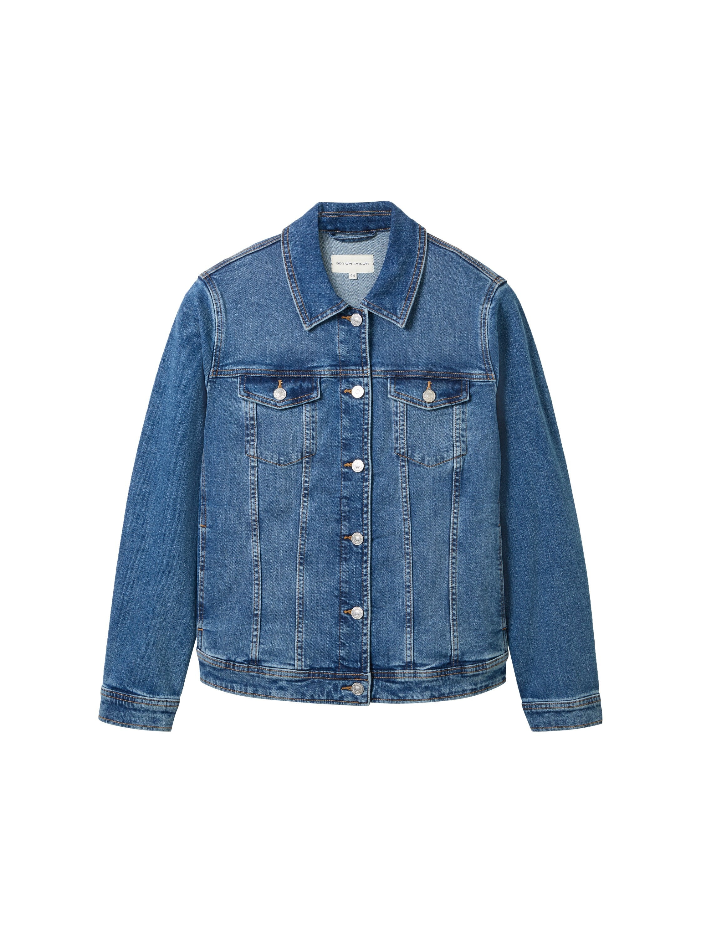 Jeansjacke aus Baumwolle - 10110-Blue Denim - Blau