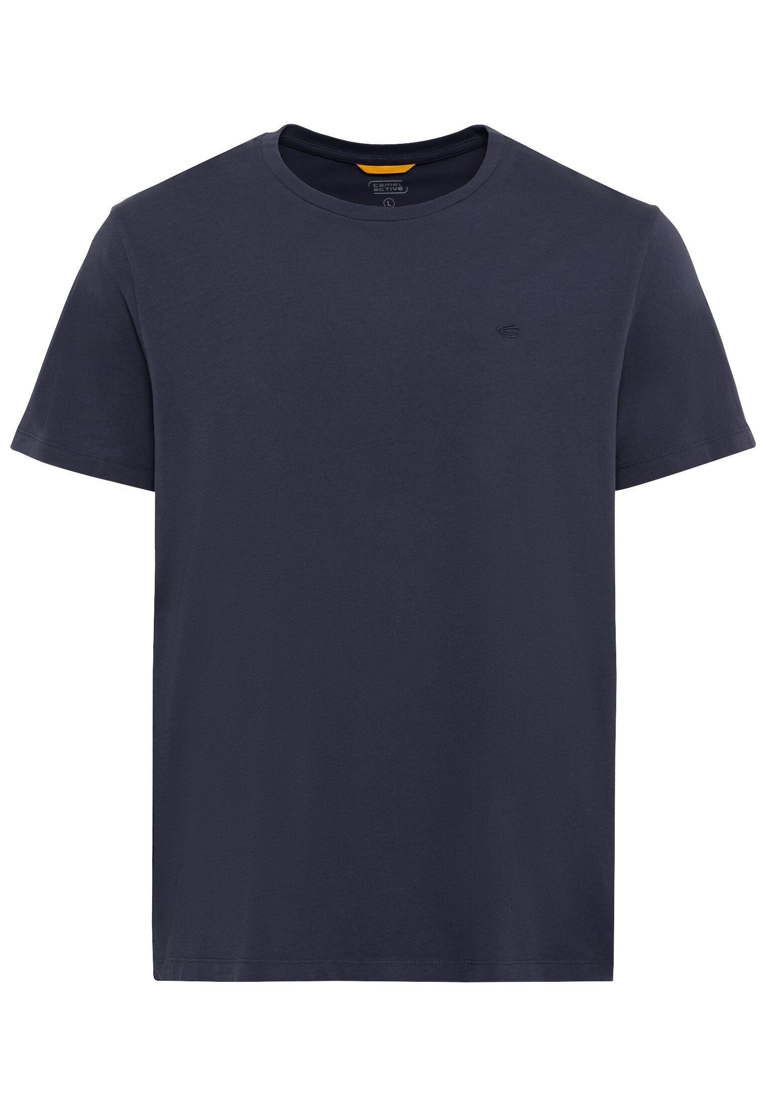 T-Shirt aus Baumwolle - 47-Night Blue - Blau