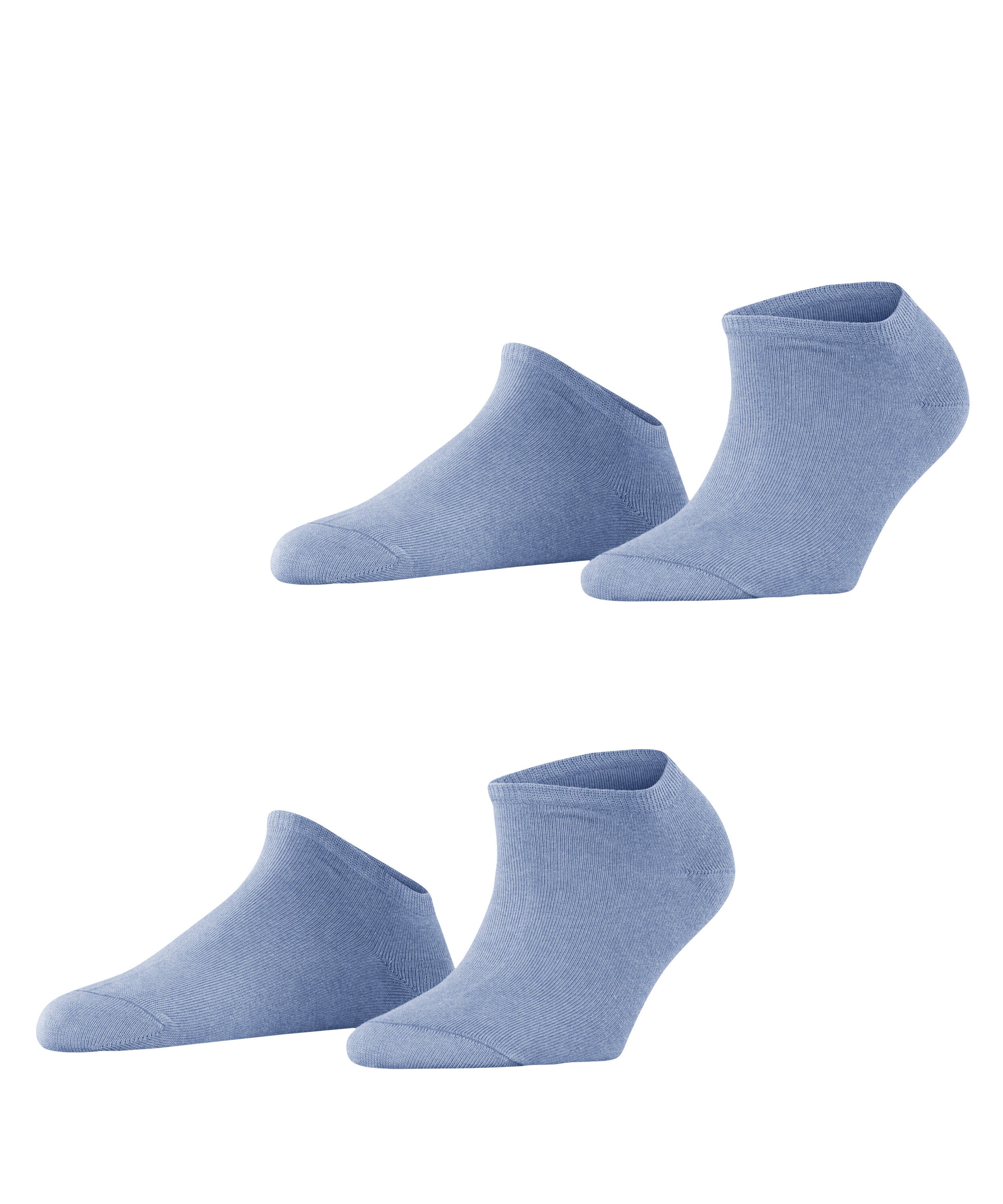 2er-Pack Sneakersocken - 6458 jeans - Blau