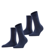 2er-Pack Socken - 6120 marine - Blau