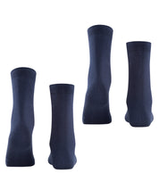 2er-Pack Socken - 6120 marine - Blau