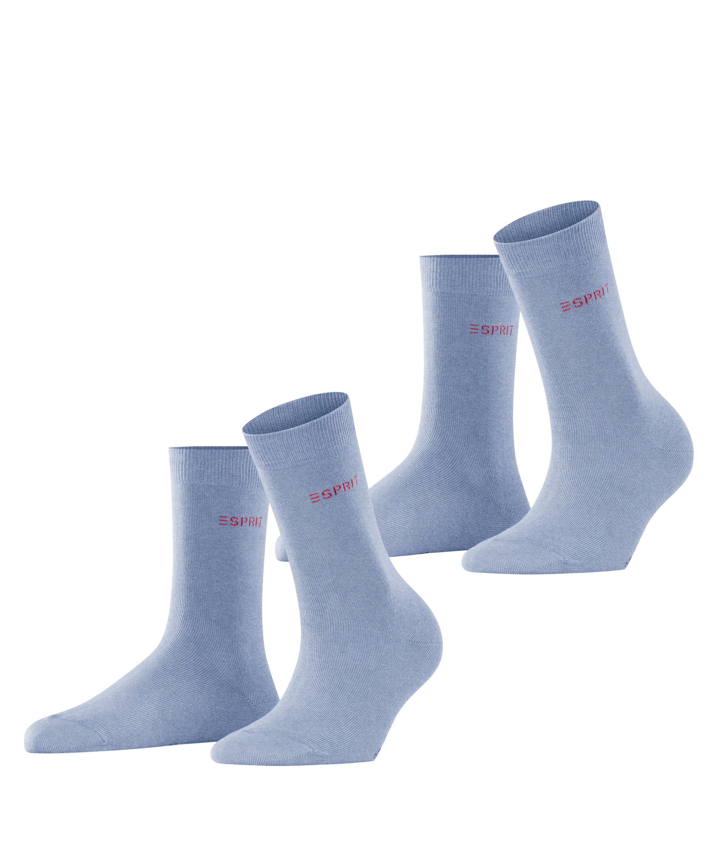 2er-Pack Socken - 6458 jeans - Blau