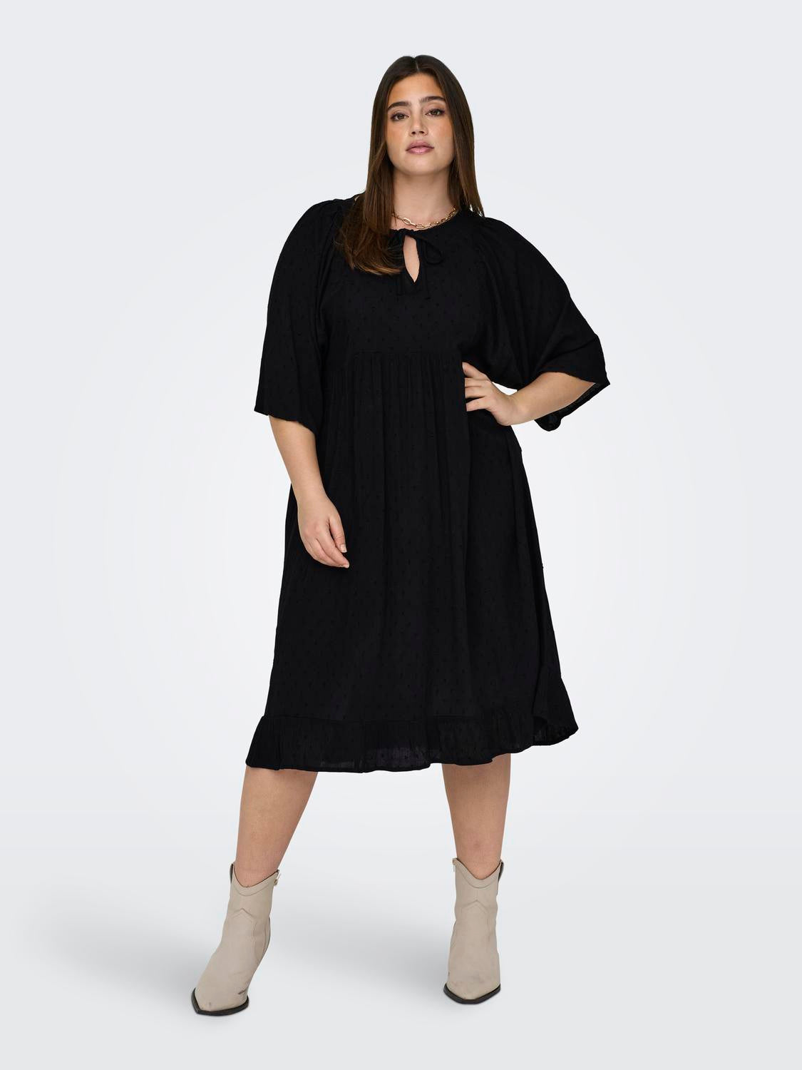 Sommerkleid - Black - Schwarz