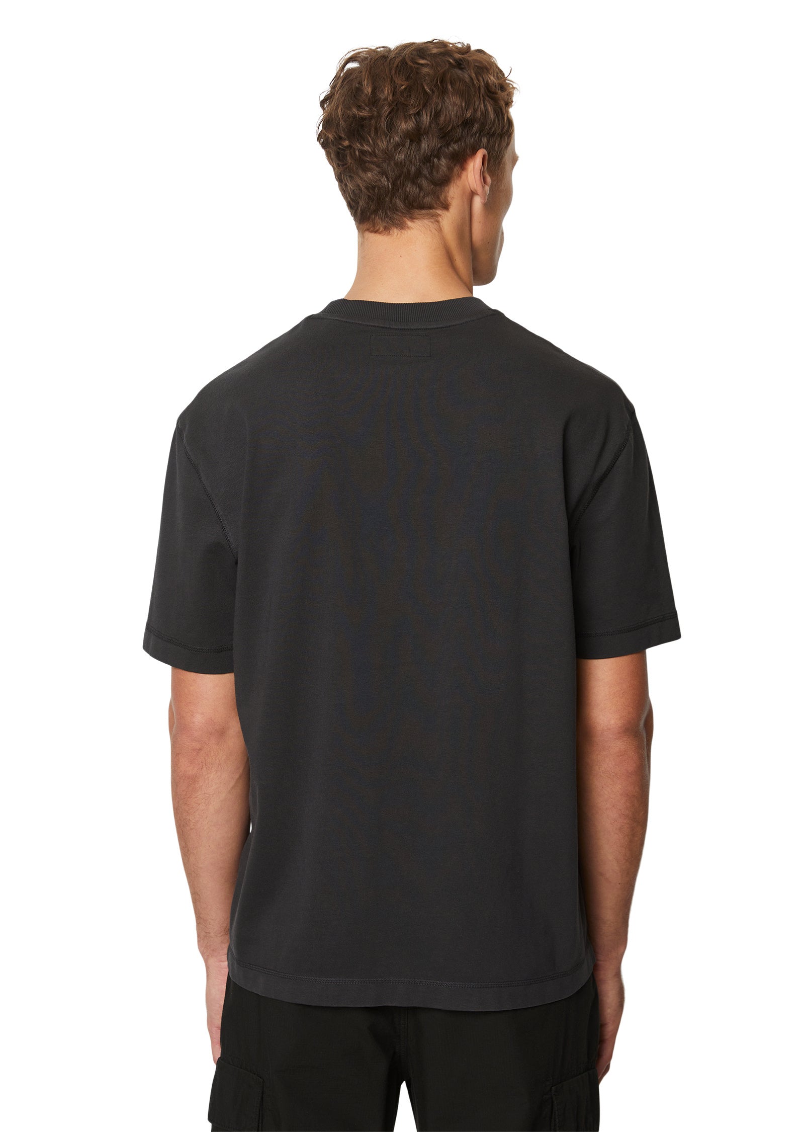 Oversized T-Shirt aus Heavy-Cotton - 990-black - Schwarz