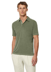 Poloshirt aus Baumwolle - 465-olive - Khaki