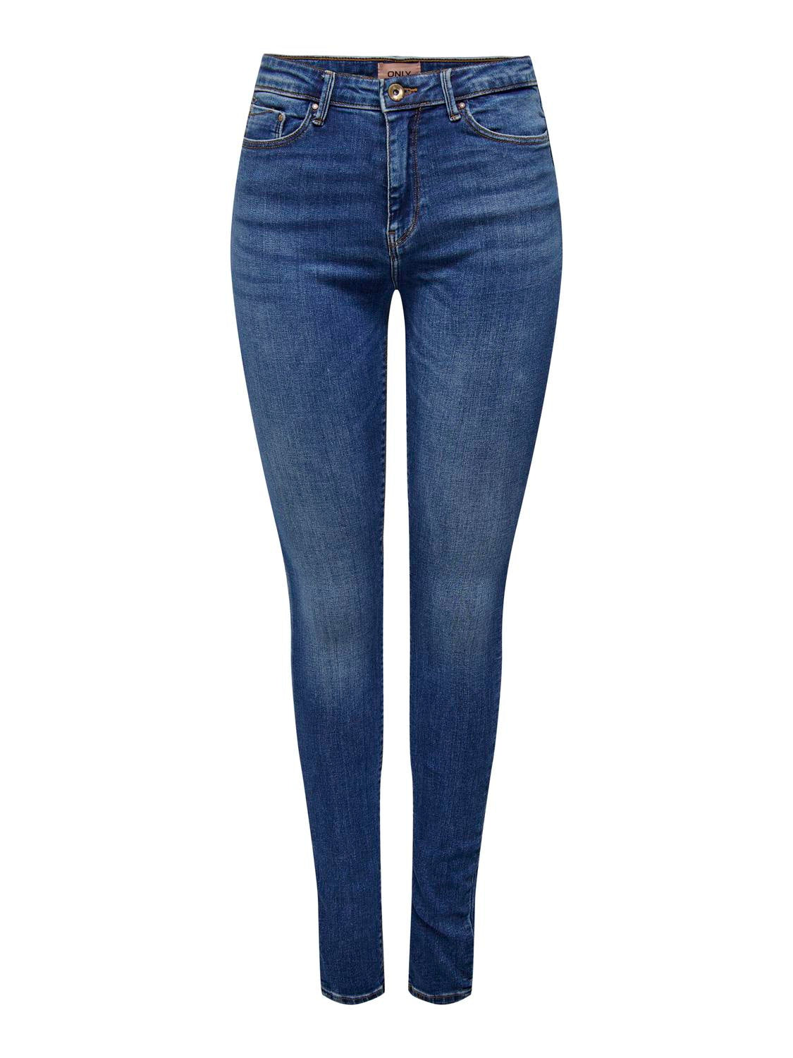 Jeans Skinny Fit - Medium Blue Denim - Blau