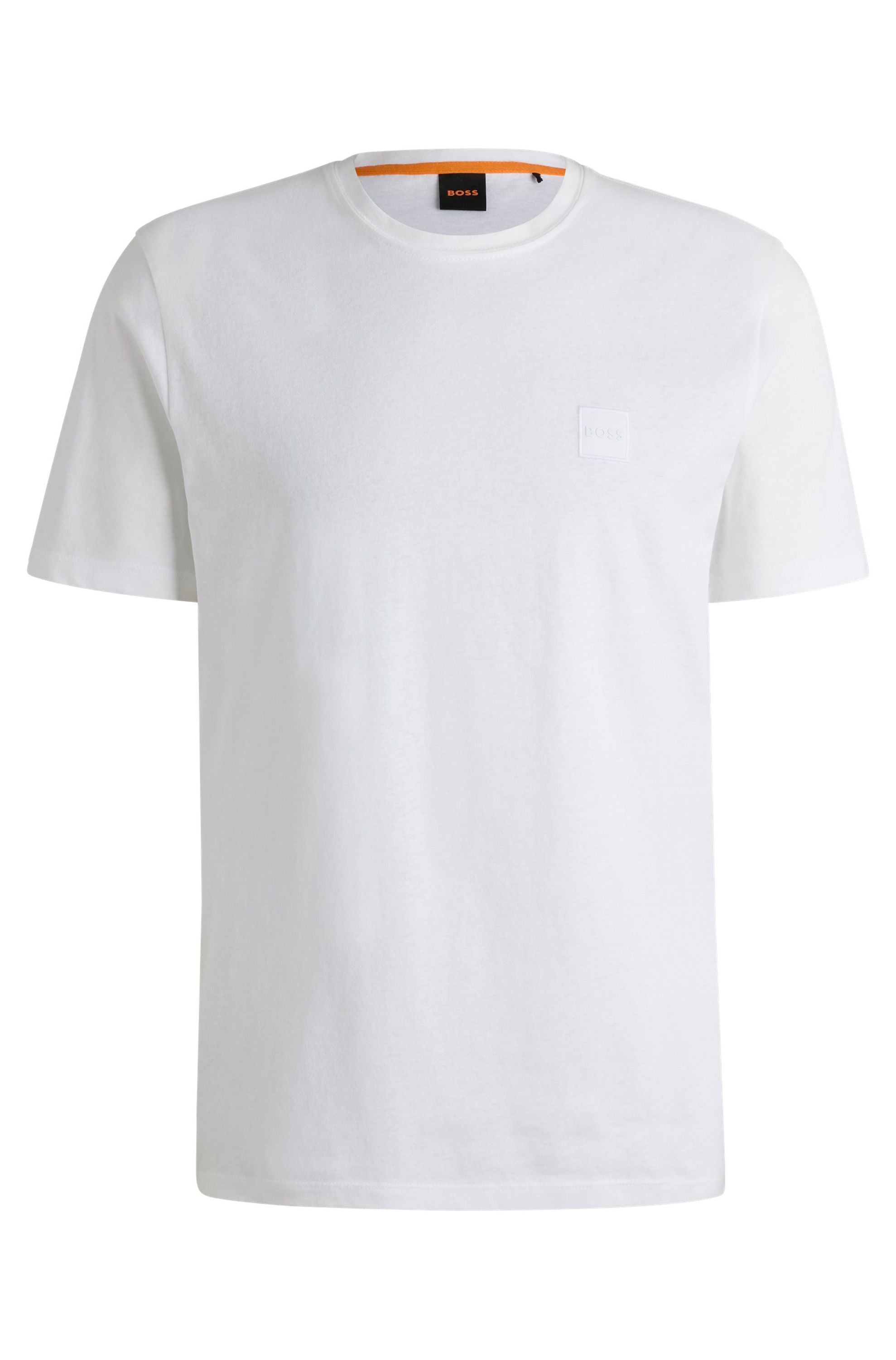 T-Shirt aus Baumwolle - 100-White - Weiß