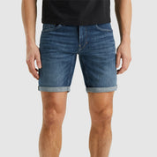 Jeans Shorts - RMB-Real Mid Blue - Blau