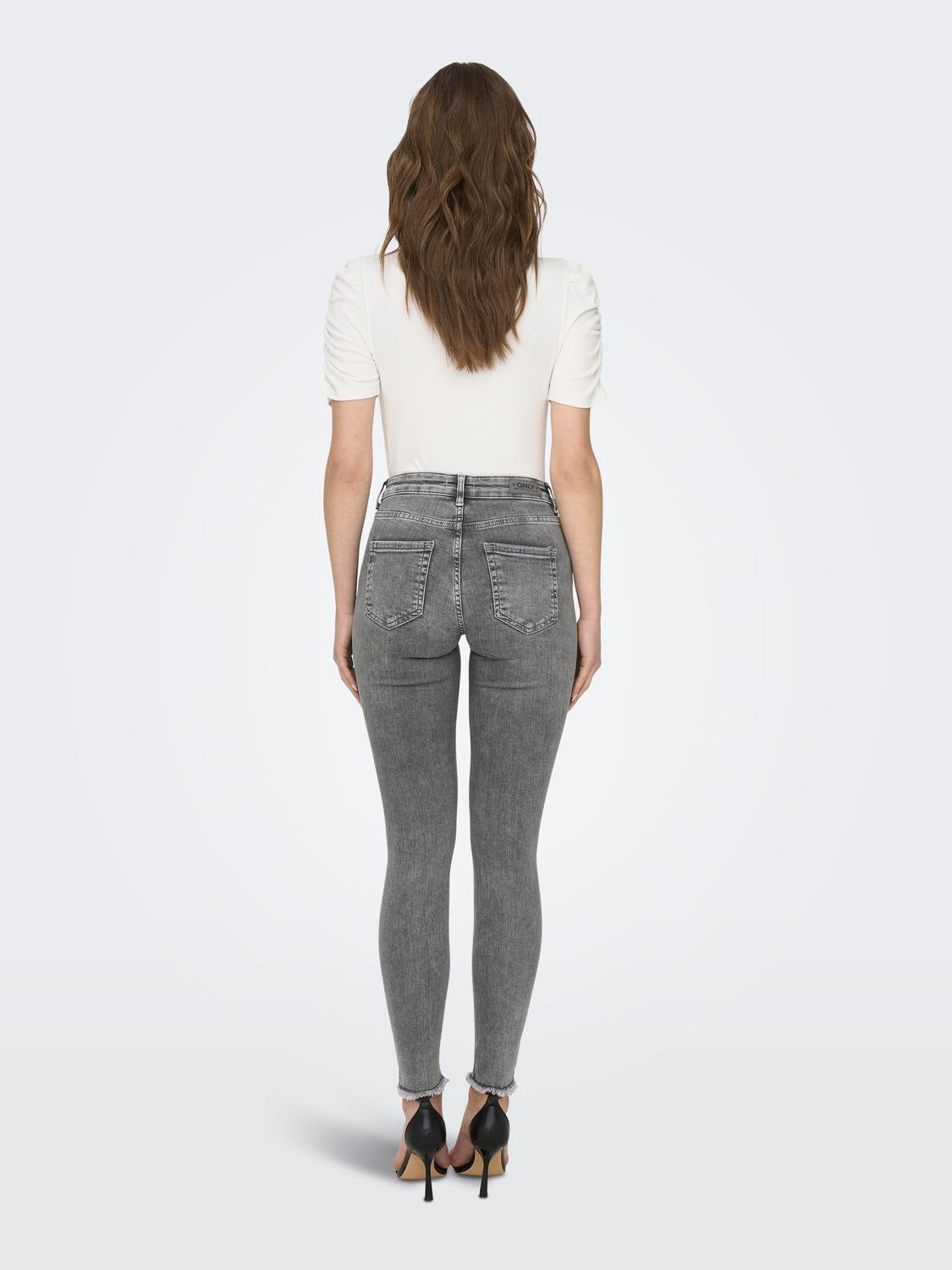 Jeans Skinny Fit - Grey Denim - Grau