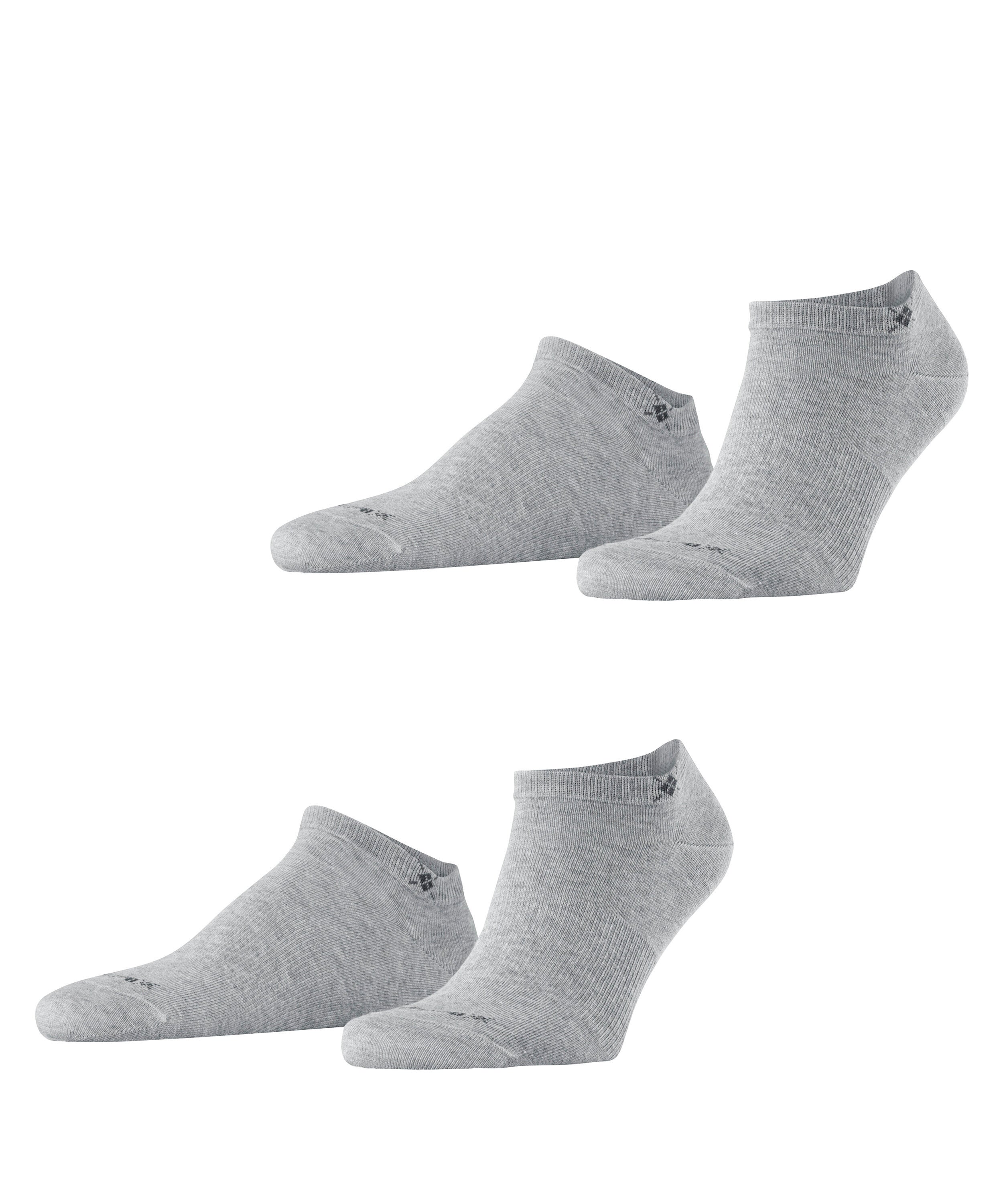 2er-Pack Sneakersocken - 3400 light grey - Grau