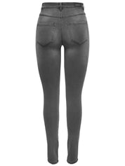 Jeans Skinny Fit - Dark Grey Denim - Grau