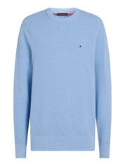 Strickpullover aus Baumwolle - DV5-BLUE - Blau