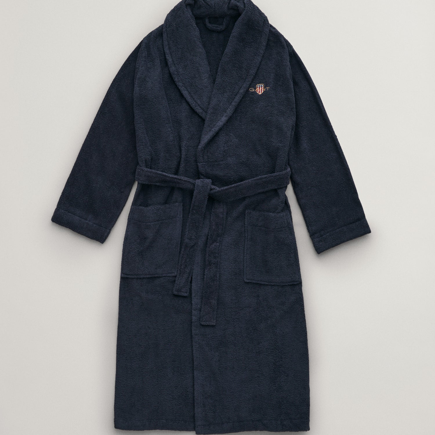 Bademantel - 433-EVENING BLUE - Blau