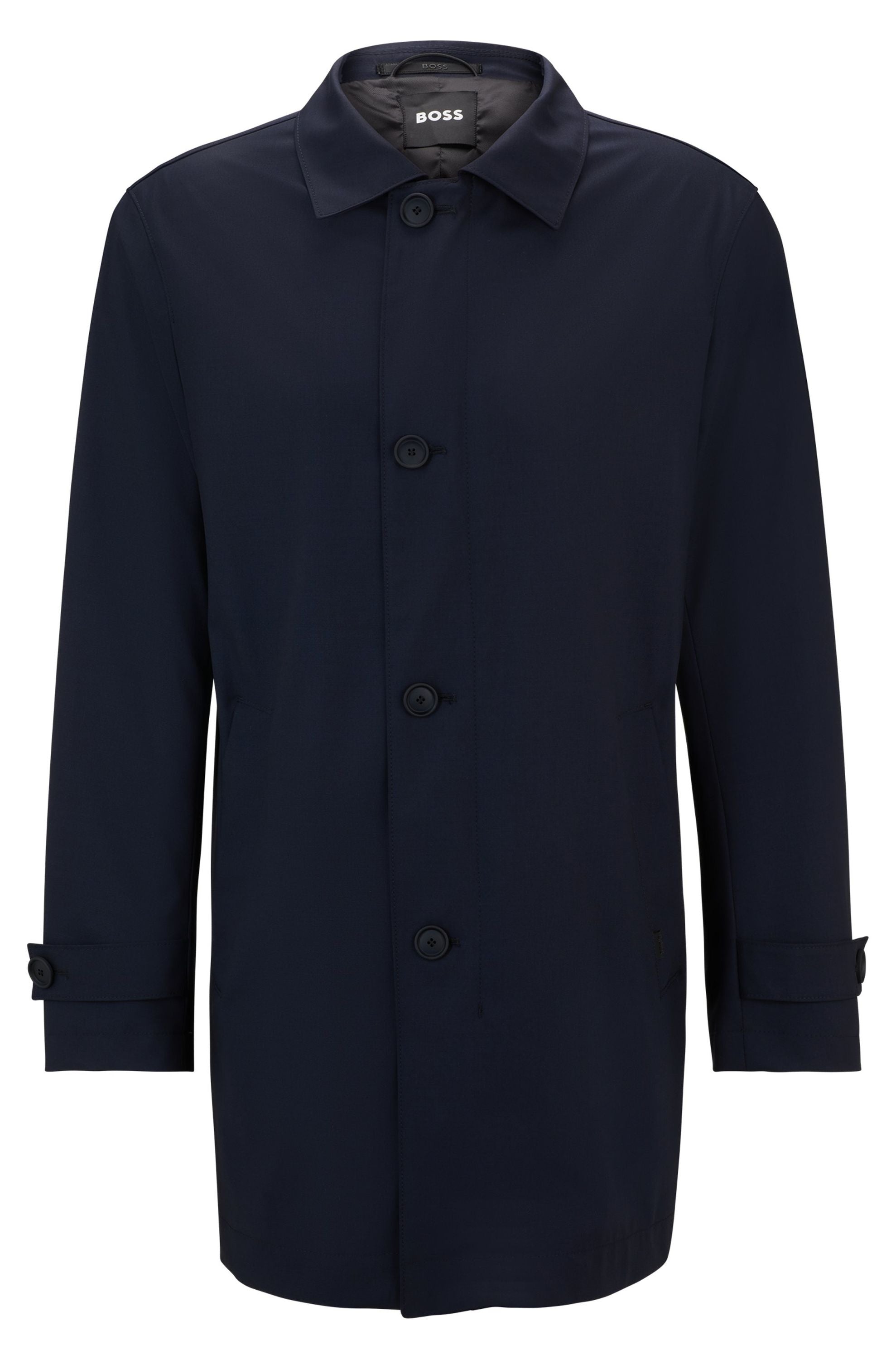 Trenchcoat - 404-Dark Blue - Blau