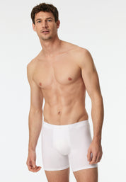 Boxershorts aus Baumwolle - 100-weiss - Weiß