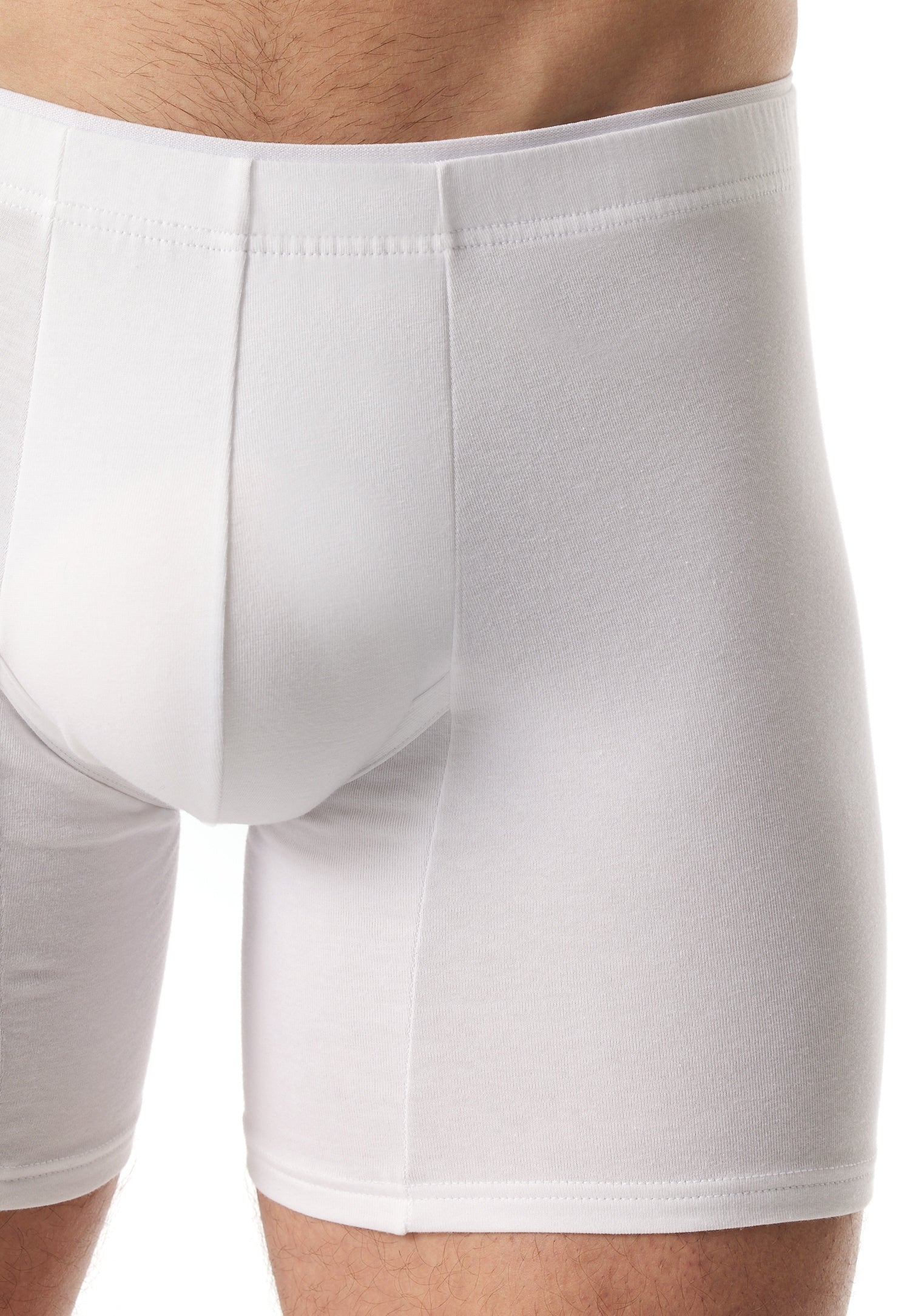Boxershorts aus Baumwolle - 100-weiss - Weiß