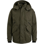 Winterjacke mit abnehmbarer Kapuze - 8039-Beluga - Khaki