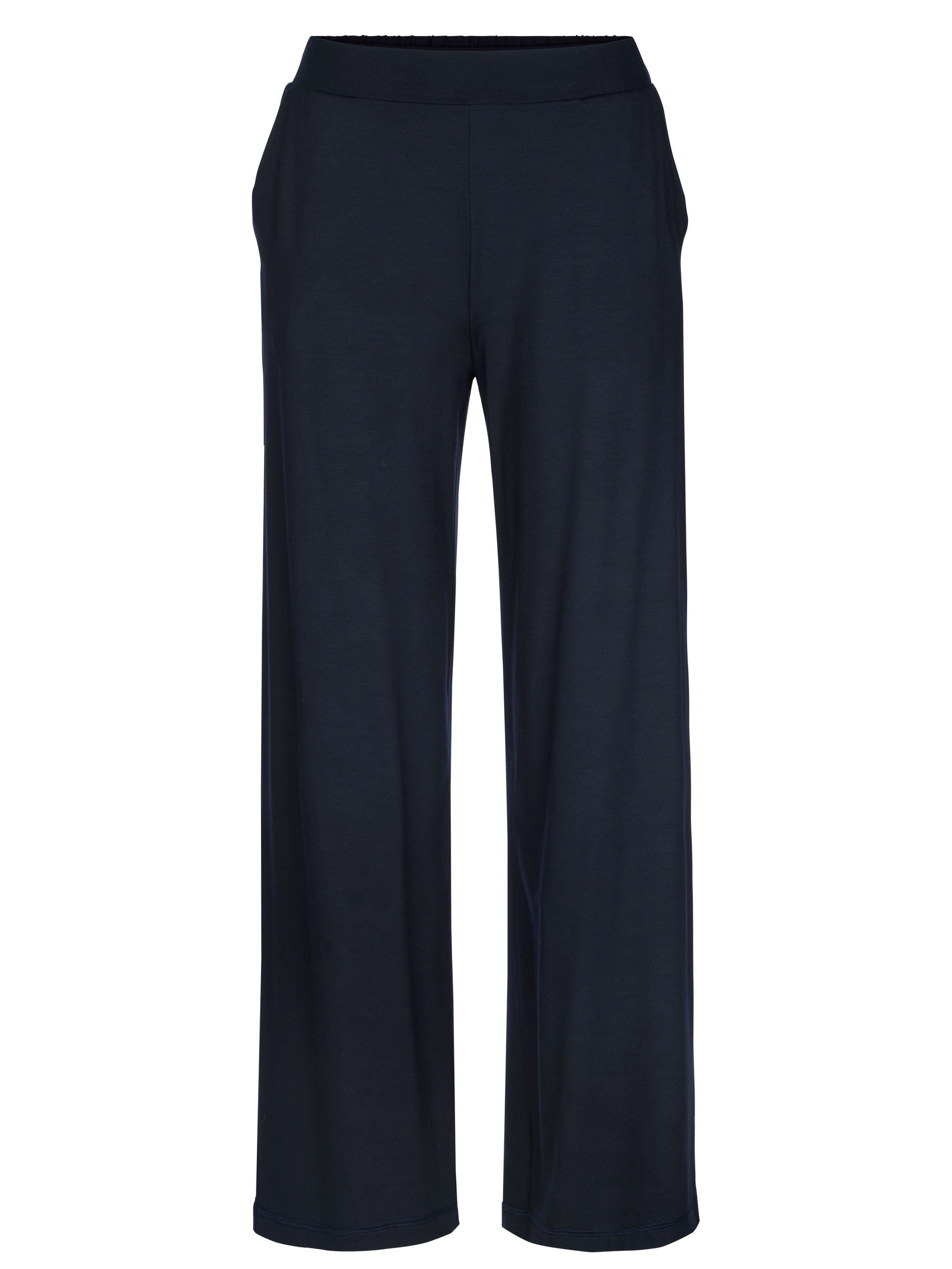 Pyjamahose Loose Fit - 339-dark lapis blue - Blau