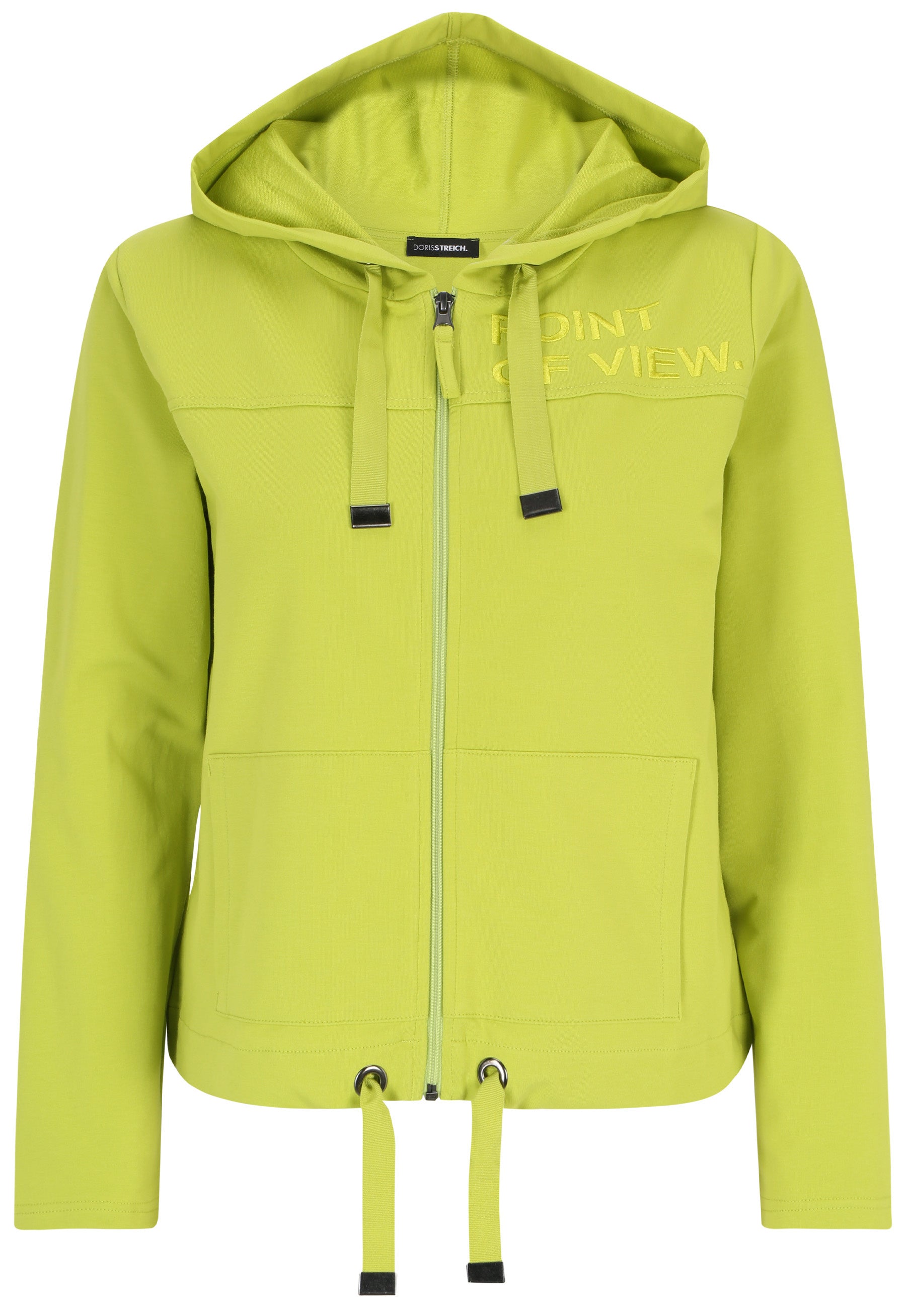 Sweatjacke - 70-Avocado - Grün | Braun