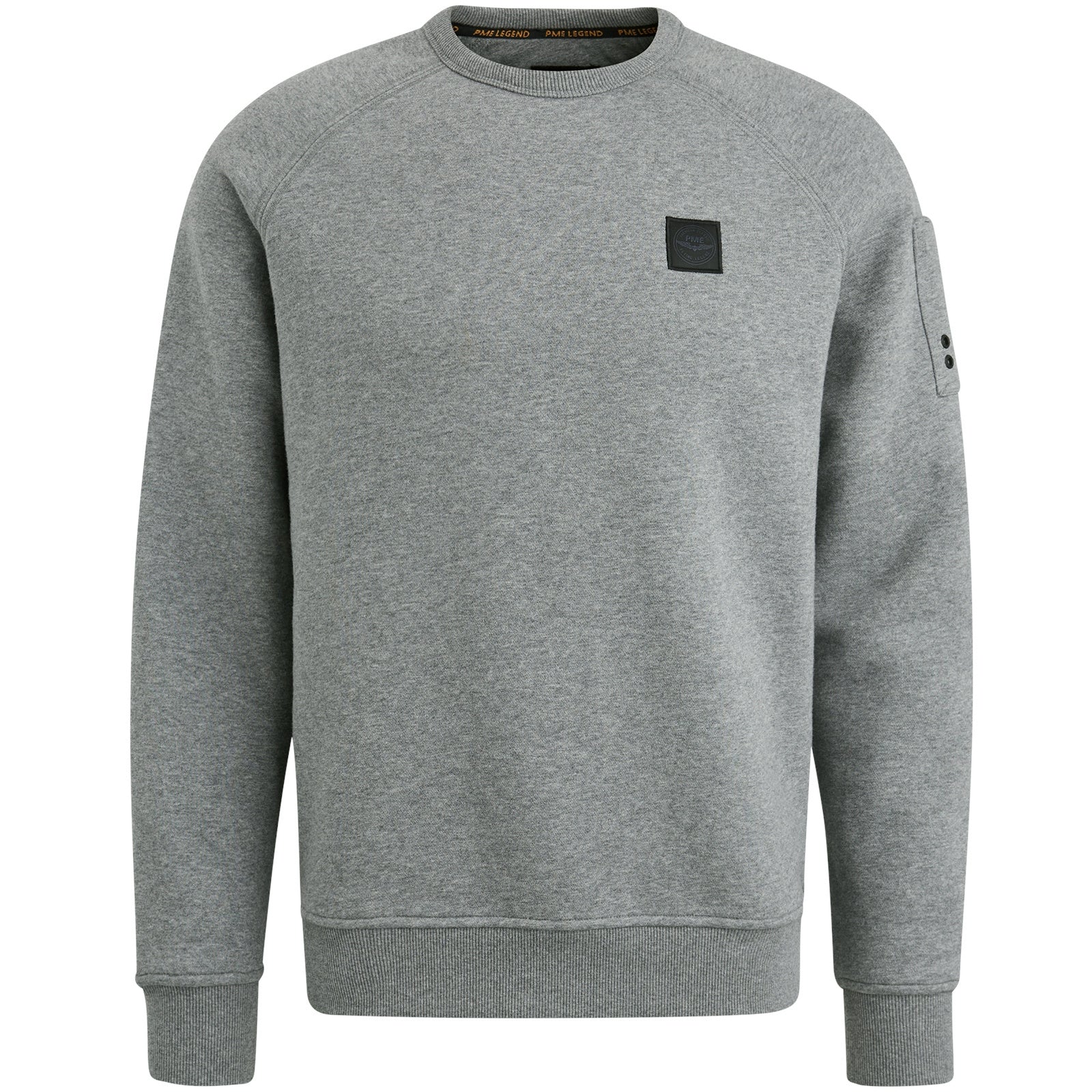 Sweatshirt aus Baumwollmix - 940-Mid Grey Melee - Grau