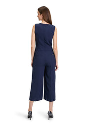 Jumpsuit - 8543-Navy Blue - Blau