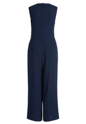 Jumpsuit - 8543-Navy Blue - Blau