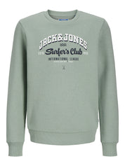 Sweatshirt mit Logoprint - Iceberg Green - Grün