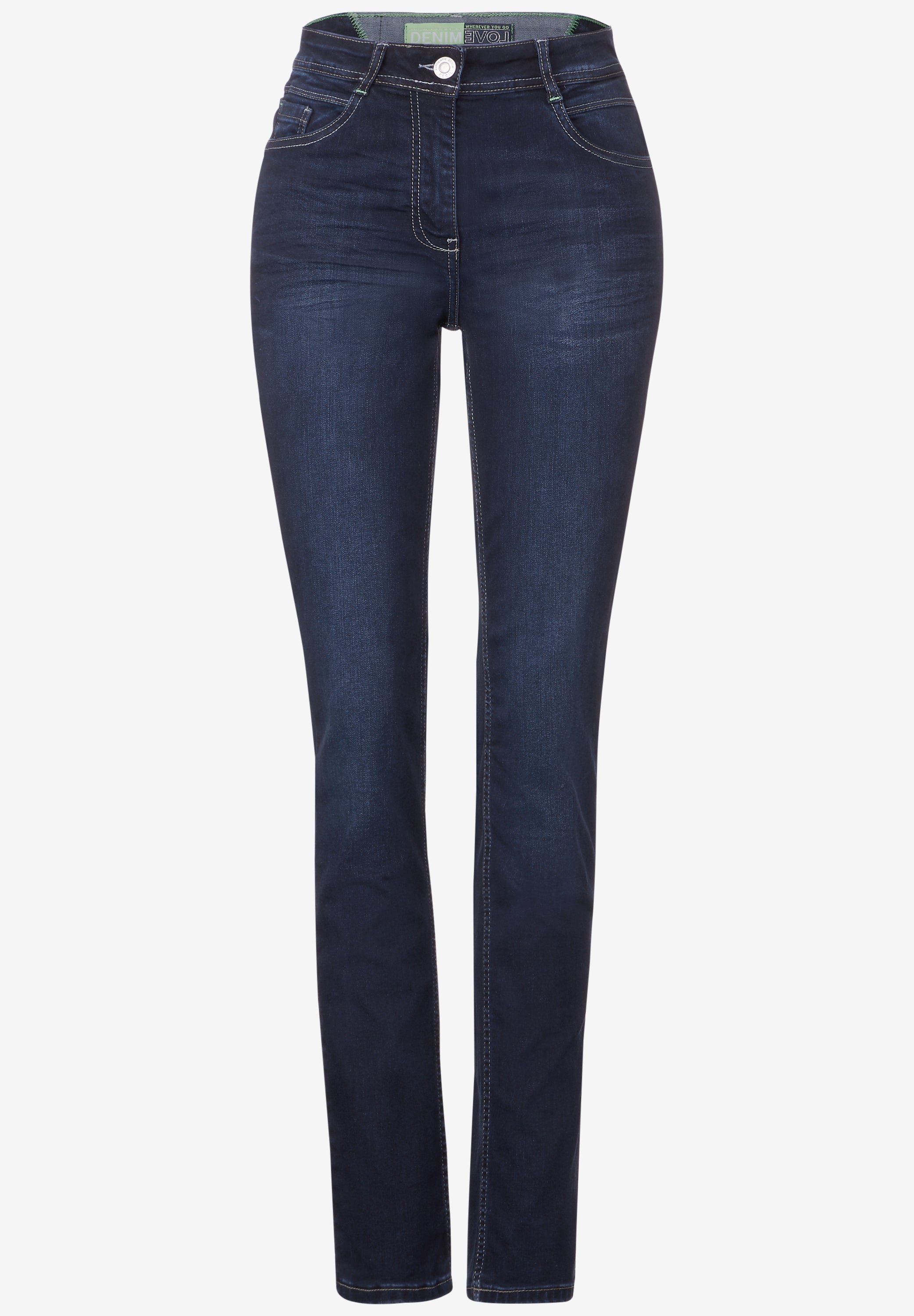 Slim Fit Jeans - 10315 Dark blue wash - Blau