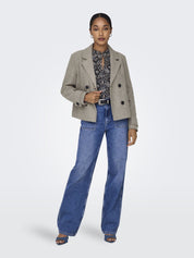 Blazerjacke FREJA - Mocha Meringue/MELANGE - Beige
