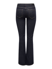 Jeans Flared ONLYBLUSH - Dark Blue Denim - Blau
