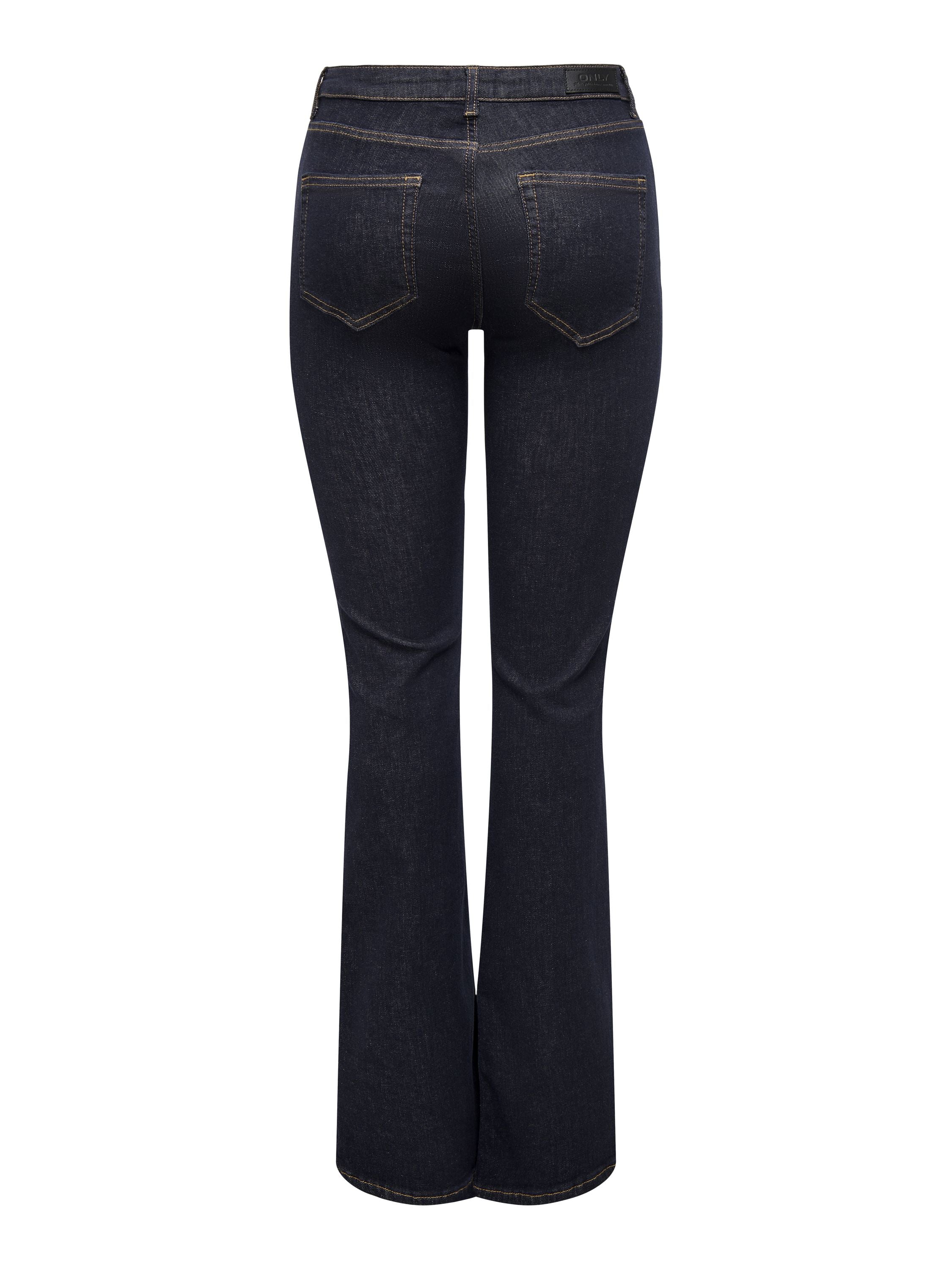 Jeans Flared ONLYBLUSH - Dark Blue Denim - Blau