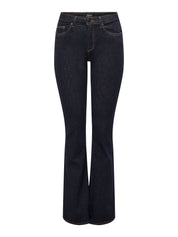 Jeans Flared ONLYBLUSH - Dark Blue Denim - Blau