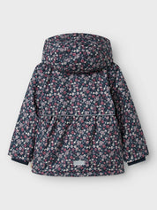 Übergangsjacke mit Kapuze - Dark Sapphire - Blau
