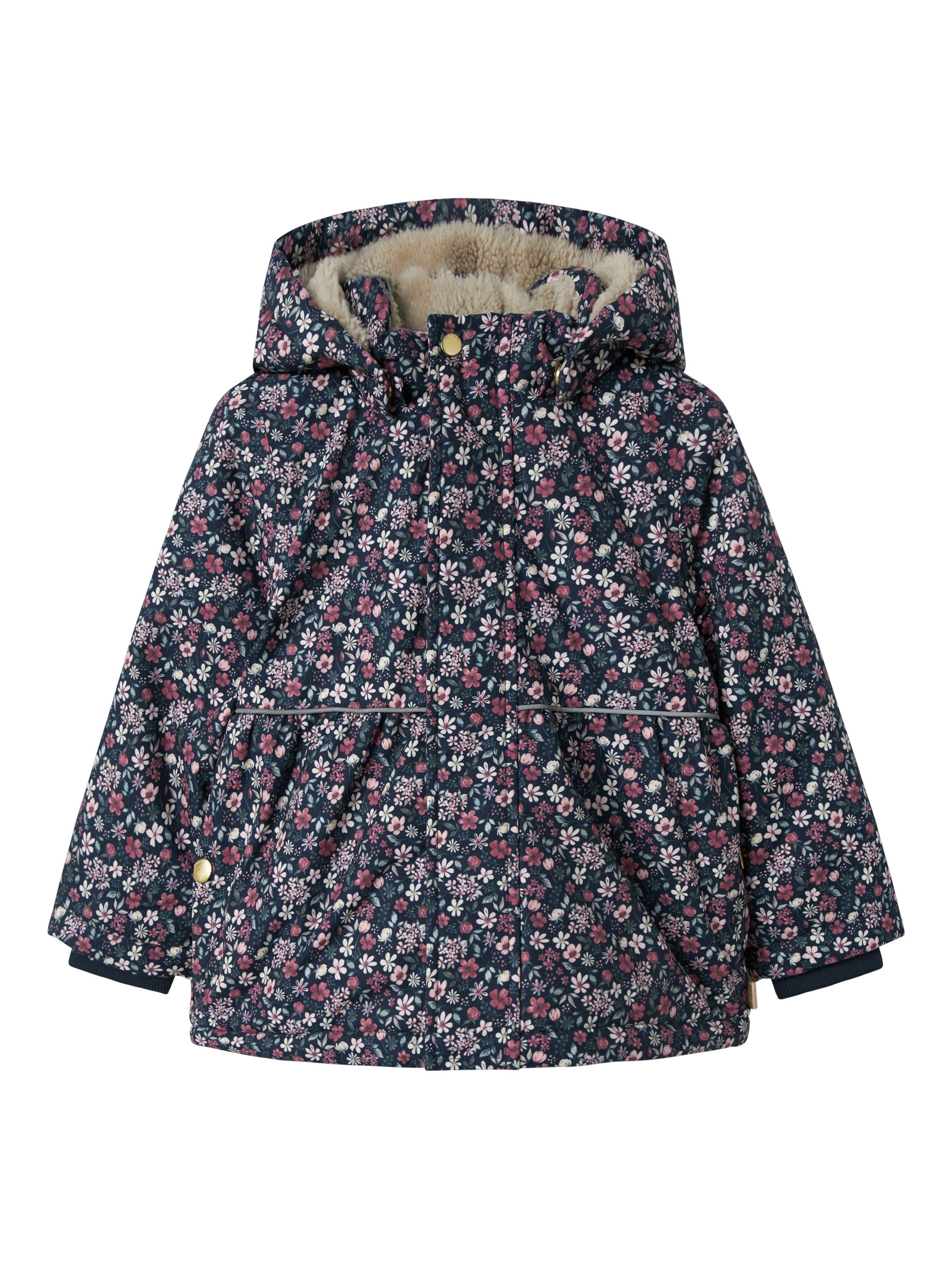 Übergangsjacke mit Kapuze - Dark Sapphire - Blau