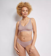 Bralette mit V-Auschnitt - 3649 PEROLA - Rosa