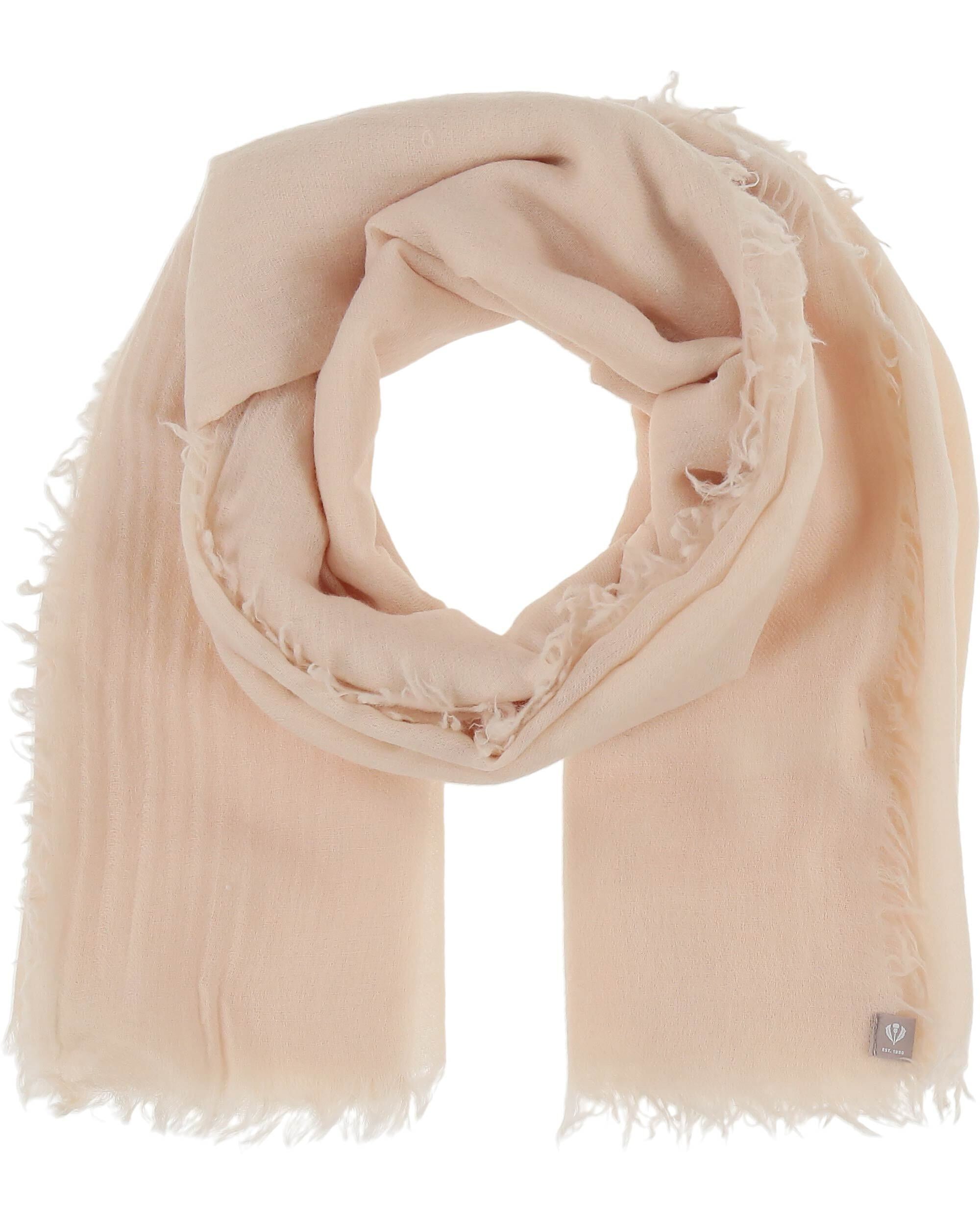 Schal aus Schurwolle - 020 - Beige