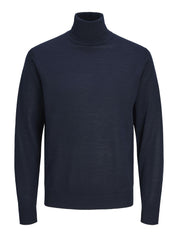 Feinstrickpullover aus Merinowolle - Night Sky - Blau
