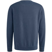 Sweatshirt mit Stick-Applikation - 5054-True Navy - Blau