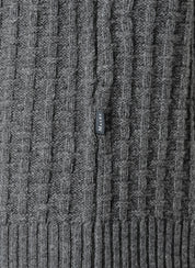 Strickpullover aus Schurwolle - 579 - Grau