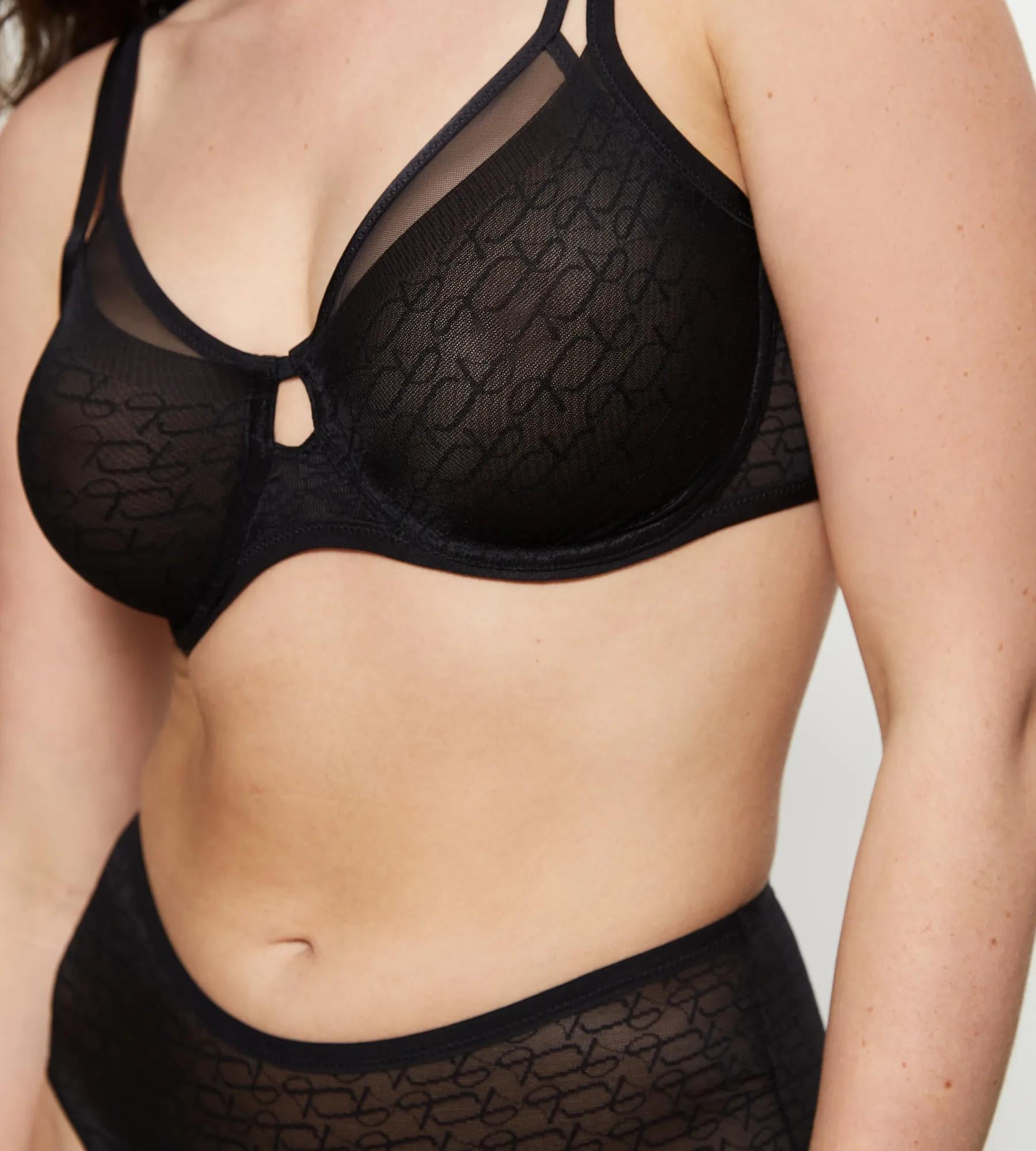 Bügel-BH SIGNATURE SHEER - 0004 BLACK - Schwarz