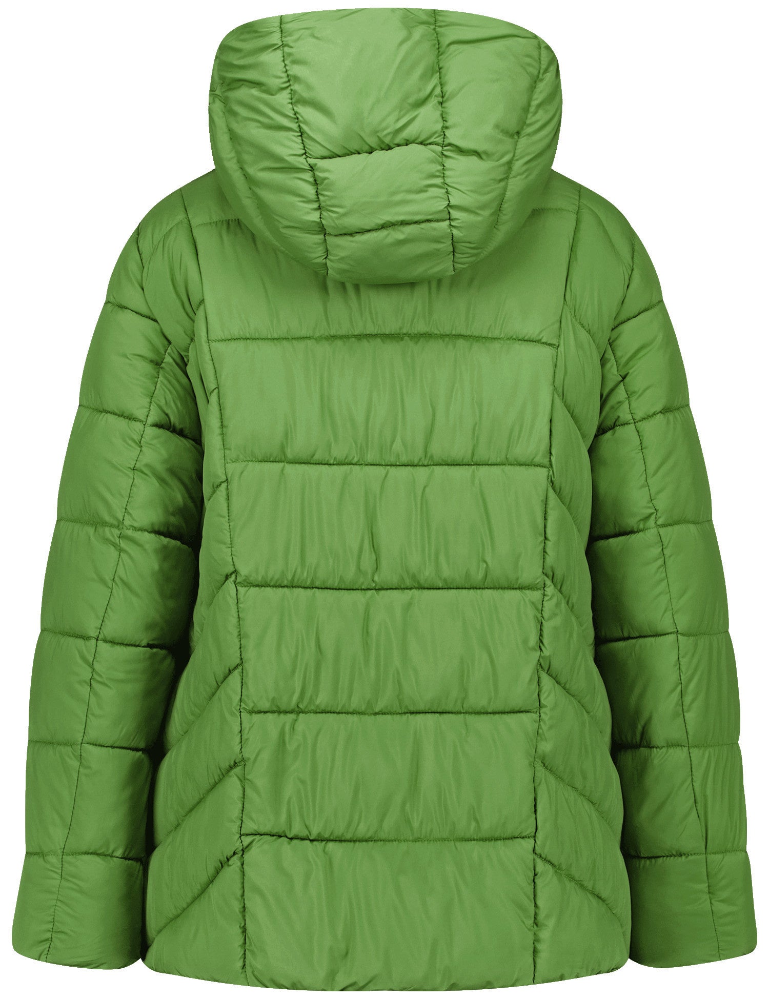 Taillierte Winterjacke mit Tunnelzug - 05700 TREETOP GREEN - Grün