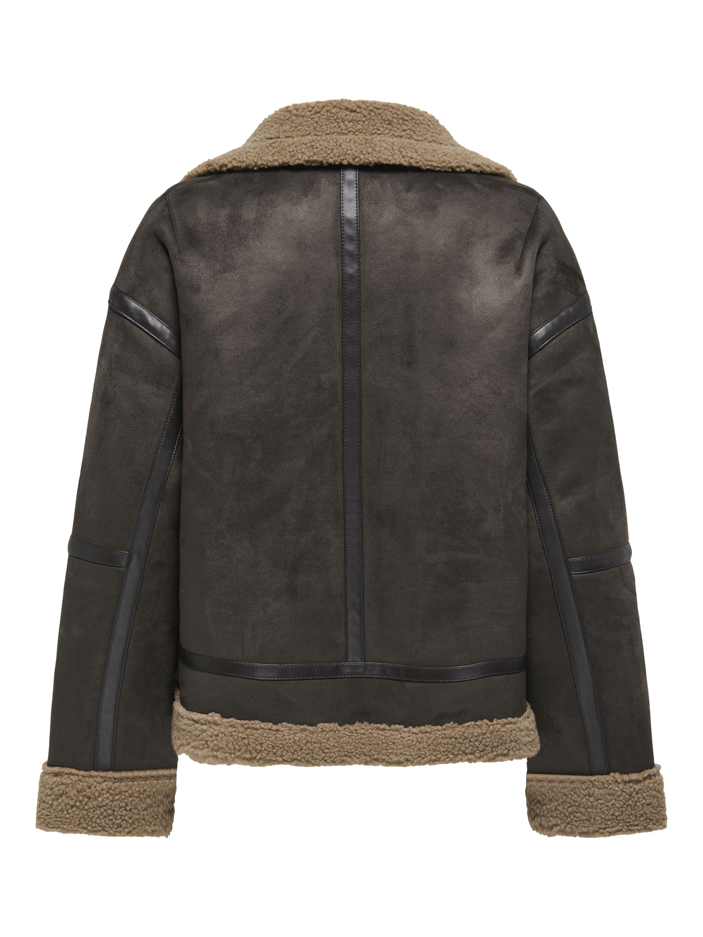 Jacke ONLKENDRA oversized - Chocolate Torte/COCOA CRÉME - Braun