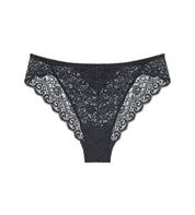 Highleg-Slip AMOURETTE - 0004 BLACK - Schwarz